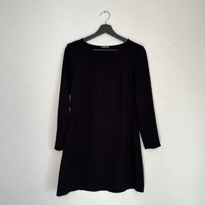 American Apparel Long Sleeve Black Dress - Small